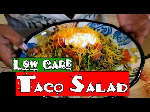 Easy Low Carb Taco Salad! The Best Taco Salad Recipe on Youtube!