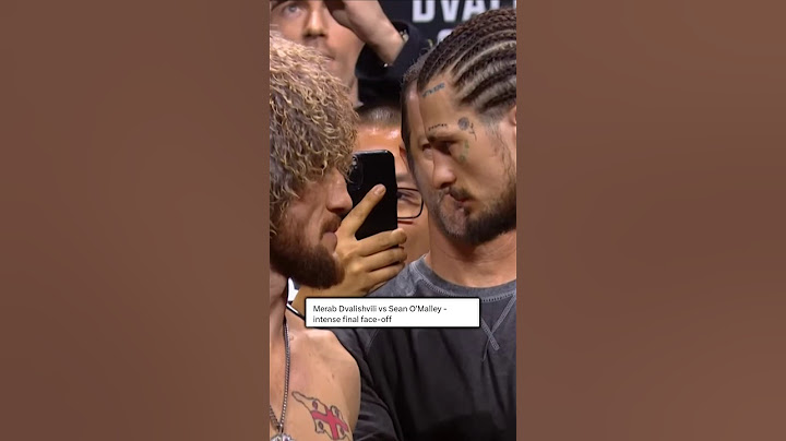Merab Dvalishvili vs Sean O'Malley - Intense Final Face-off