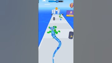 Snake Run Run Game Level 64 New Play Win | 12th Mein Fail Ho Gaya 😭 #shortsfeed #gaming #funny