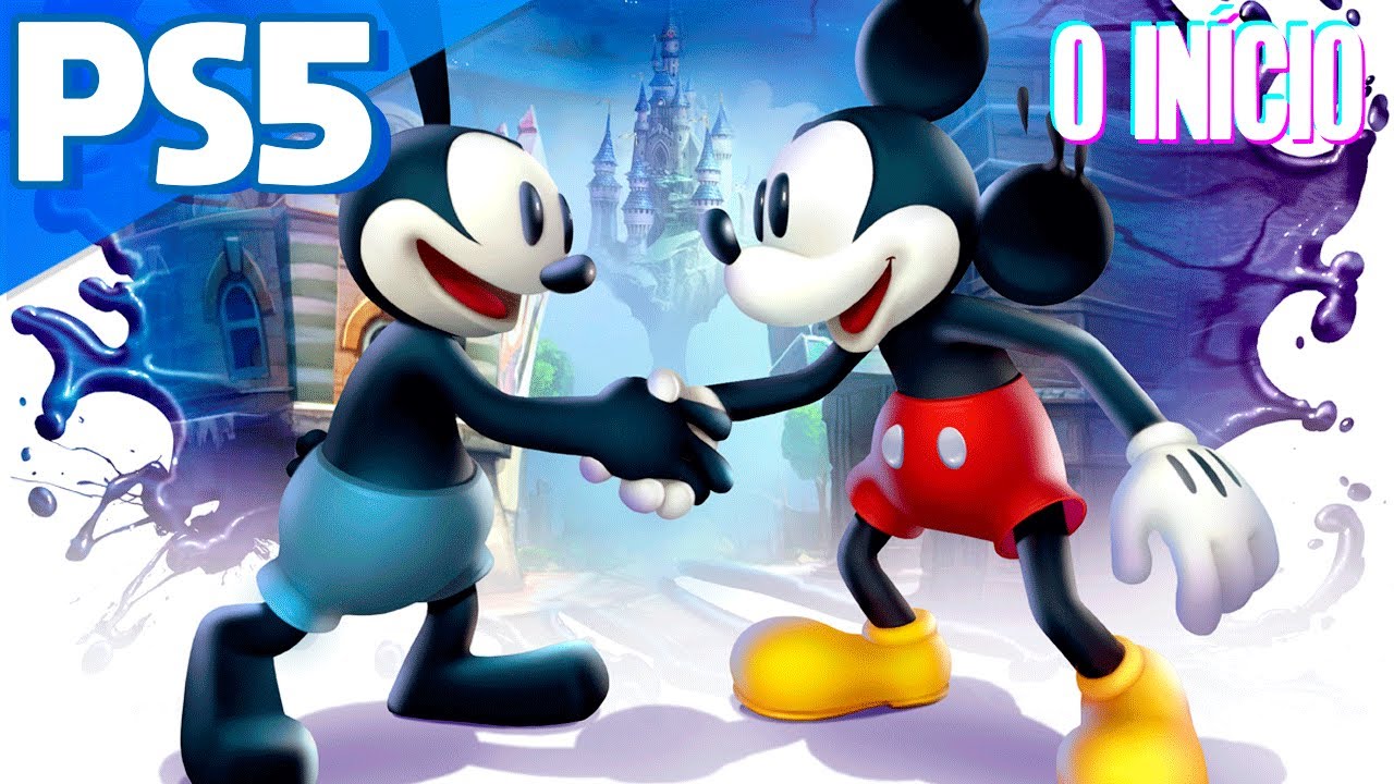 O NOVO Jogo da DISNEY no PS5 - Epic Mickey Rebrushed - O INÍCIO