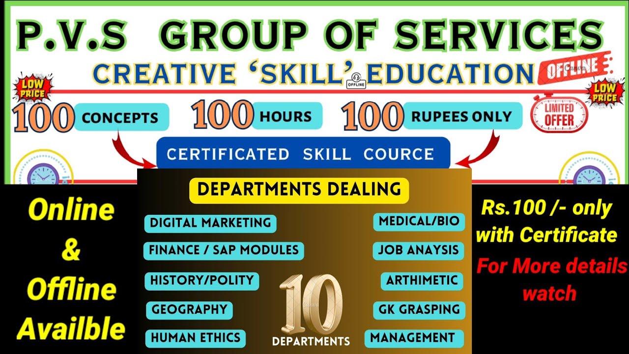 Creative Skill Education Demo - YouTube