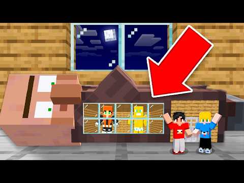 Construíram uma CASA SECRETA dentro do ALDEÃO!