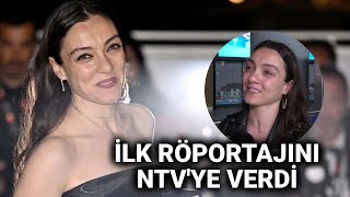 @NTV #HABER Merve Dizdar, ilk röportajını NTV'ye verdi