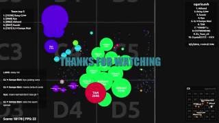 Realtime Splitrunning - Agar.io (Akhond & TAN ) // Clan- 【✪殺】