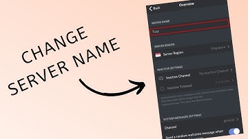 How to Change Your Server Name on Discord 2023