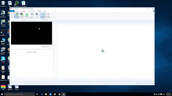 Change aspect ratio in Movie Maker!