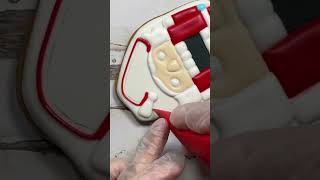 Nutcracker cookie #nutcrackers #nutcrackercookies #decoratedcookies #santacookies #dearsanta