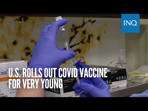 US rolls out COVID vaccine for very young