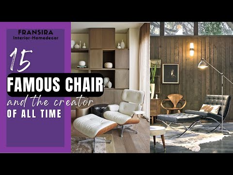 15 Famous Chairs Of All Time That We Must Know - Iconic Furniture Pieces Iconicchairs
