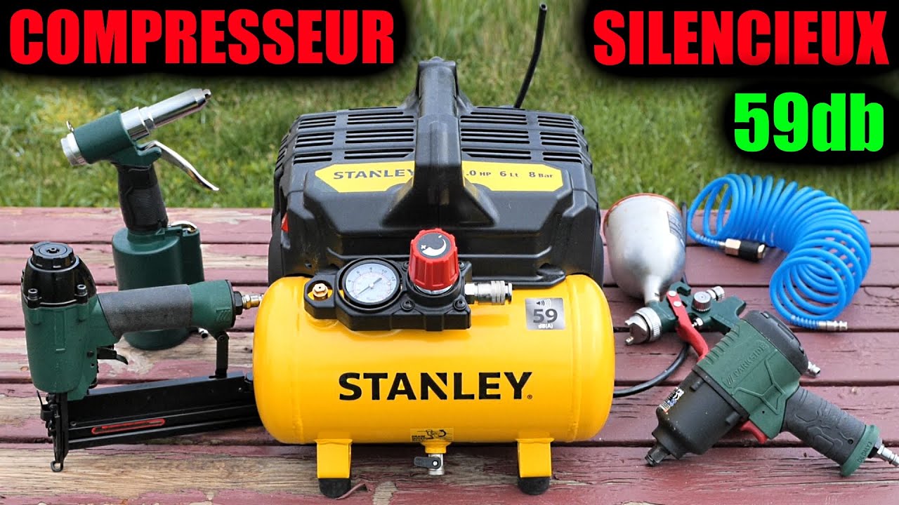 Compresseur sans huile Stanley DN200/8/6