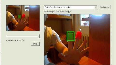 Really fast color based object tracking using OpenCV