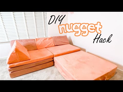 How to DIY an Imitation Nugget Couch