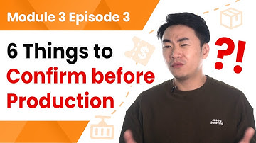 6 Things to Confirm Before Production with Chinese Suppliers