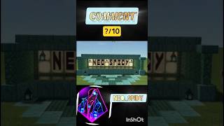 Minecraft Cinematic Name build ✨ #shorts