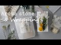 100均DIY｜石こうでアロマストーンの作り方とラッピング｜手作りサシェ｜How to make and wrap aroma stones with plaster | Handmade｜ダイソー