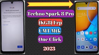 Techno Spark 8 Pro Frp    UMT Mtk One Click 2023