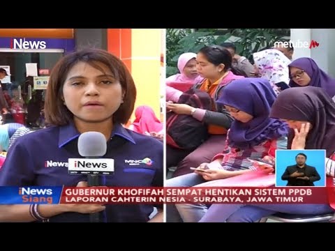 Protes Sistem Zonasi Ratusan Orang Tua Siswa Datangi Dinas Pendidikan Surabaya Inews Siang 2006