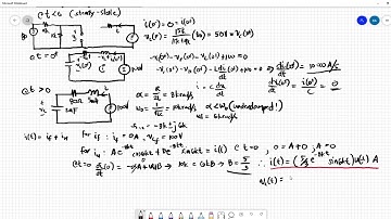 EEE130 - Electric Circuit Theory: Complete Response of a Series RLC Circuit Part II
