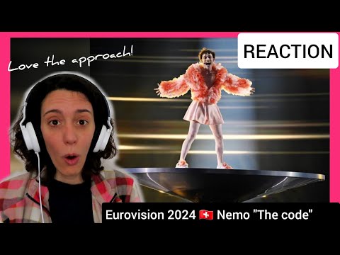 Eurovision 2024 Switzerland REACTION - Nemo The code live performance
