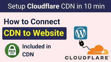 How to connect CDN to website || Connect CDN with WordPress || Cloudflare CDN Setup in Hindi