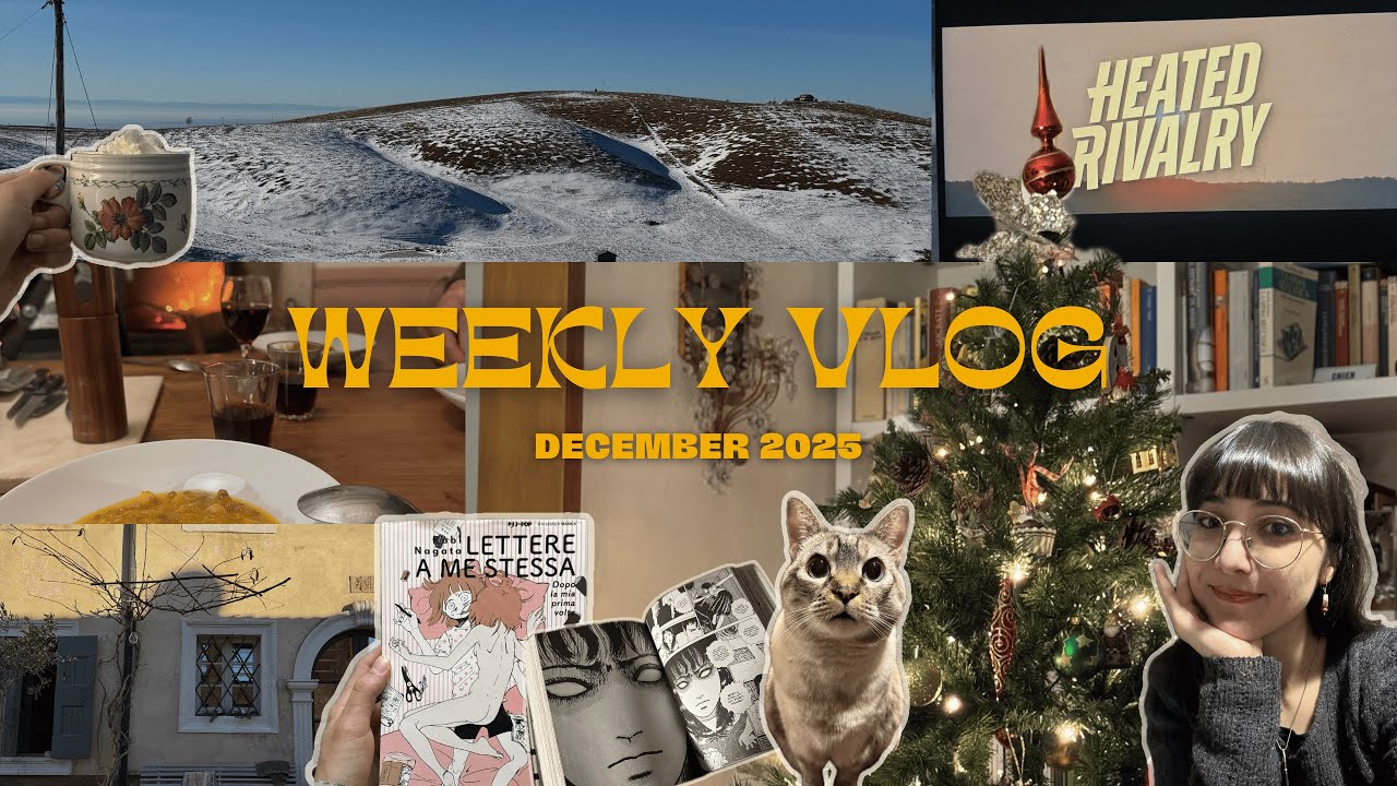 Neve, gattini, film e letture.... Christmas vlog fuori stagione 🎄