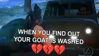 MY GOAT IS WASHED