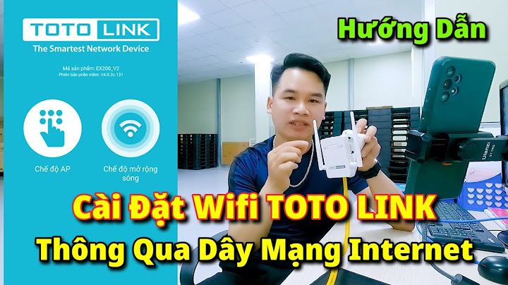 Hướng dẫn cài đặt mạng wifi