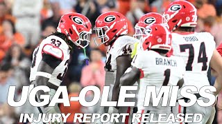 BREAKING: Major UGA Football Injury Update for Ole Miss
