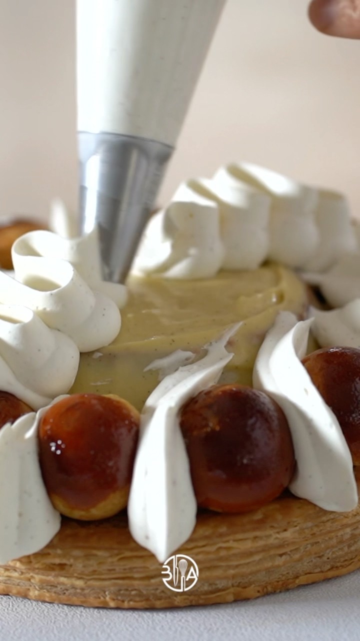 Saint Honoré Cake #shorts #youtubeshorts #dessert #recipe