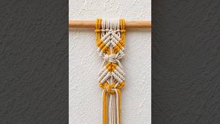 Easy Macrame Design for Beginners #macrame #macramepattern #macrameforbeginners #macramedesign #diy