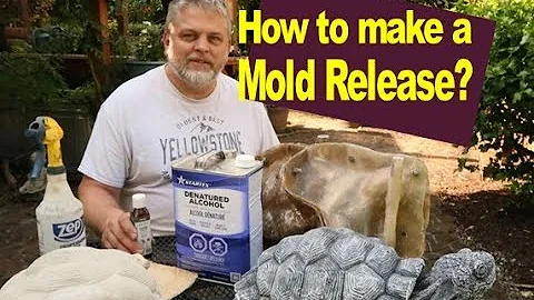 How to Make a Mold Release: For Latex Molds with Concrete Statues (and how to apply it)