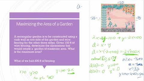 Calculus 1, Section 4.7 part 1
