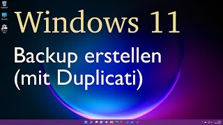 Windows 11 - Backup erstellen