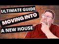 Things to do before moving into new house. | Moving into a new home checklist