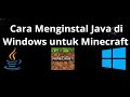 Cara Menginstal Java di Windows untuk Minecraft — Panduan Lengkap