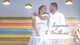 Kadhal Ondru Kanden Kanna Veesi Song | Sugumar & Keerthana Pre Wedding Shoot