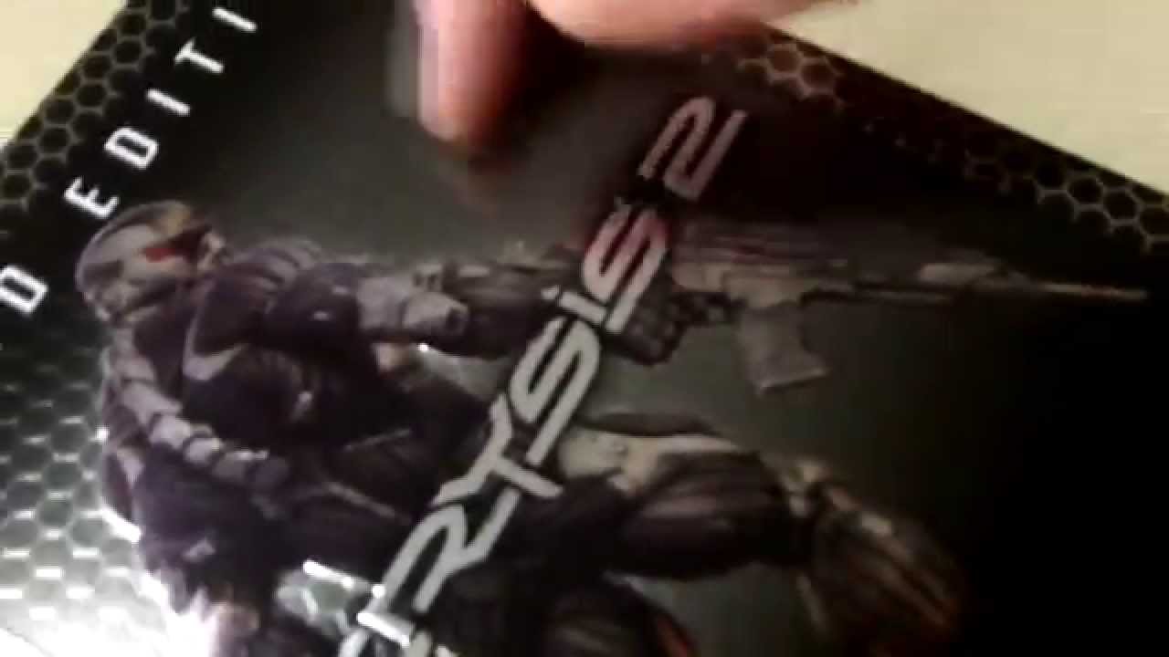 Crysis 2 Nano Edition Steelbook Retro Unboxing