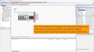 05 of 11 MELSOFT Navigator  Creating an iQ F series module configuration diagram Part 1