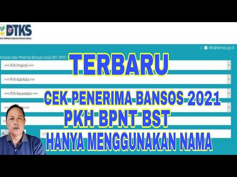 cara cek penerima bansos PKH BST BPNT 2022 cekbansos Kemensos go id