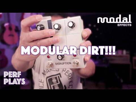 Swappable Gain Modules! Modal Effects Disruption Guitar Pedal