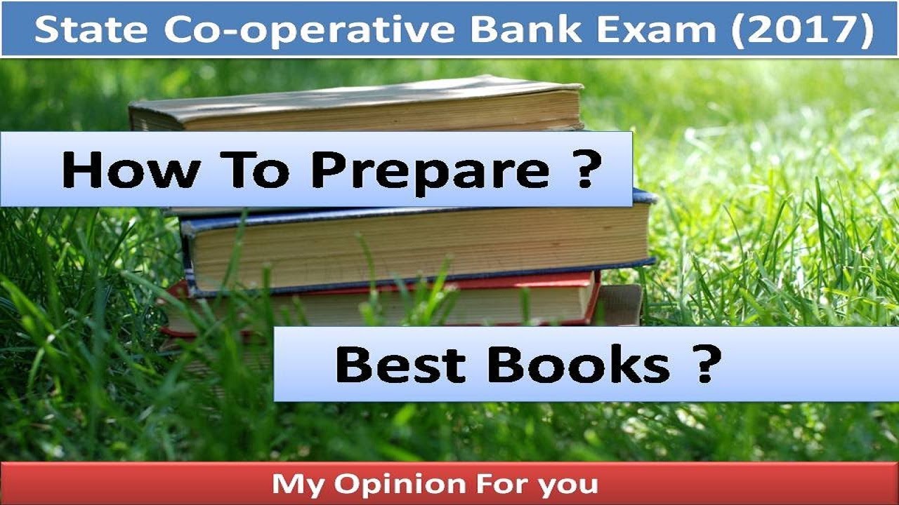 State cooperative bank exam ! How to prepare ! Best books ! YouTube
