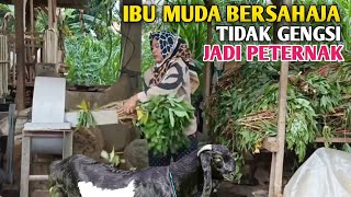 Young Woman Jumps Into Goat Farming with Her Beloved Husband