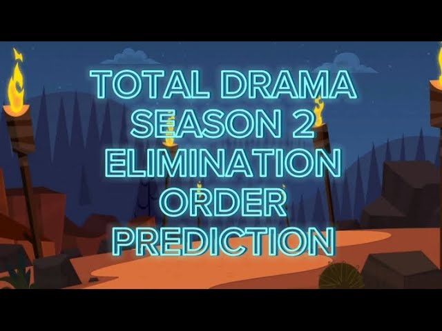 Implied Spoilers) My Total Drama 2023 Season 2 Elimination