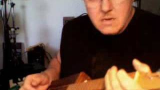 cigar box guitar 3 BampA fleamarket by Ice Bob tuned DGbe