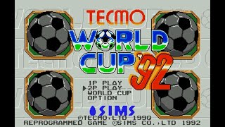 Tecmo World Cup '92 (Sega Genesis)
