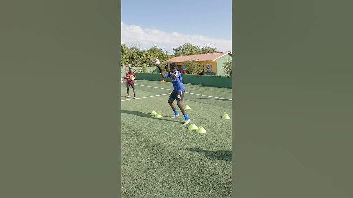 Agility GK drill… #goalkeepertraining #goalkeeper