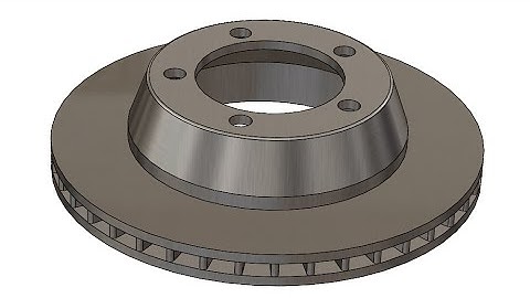 fast34 SolidWorks Tutorial 34: BrakeDisk