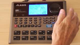 Alesis SR18 Drum Machine  💚   preset demo  +  some of my favourite preset patterns