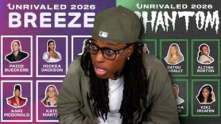 RANKING UNRIVALED SUPERTEAMS 2026!  THESE ROSTERS ARE UNFAIR!!