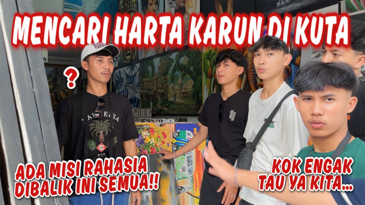 TUJUAN ASLI KITA KE BALI CUMA AMBIL LUKISAN INI!!